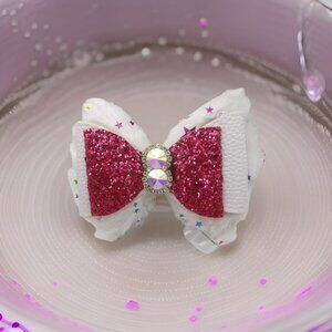 Crystal Kids Bow Handmade